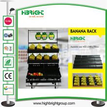 Supermarket Banana Display Rack Stand Table